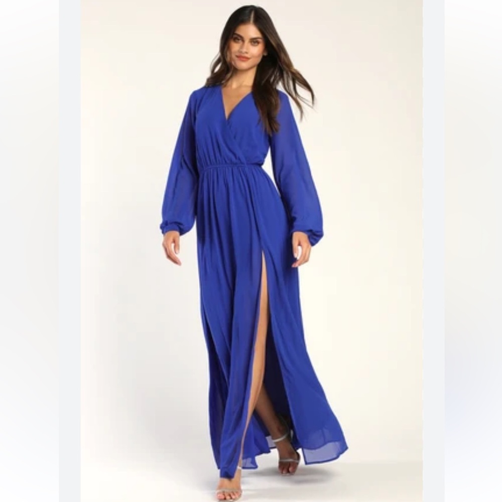 NWT Lulus blue dress